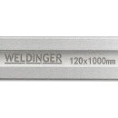 WELDINGER Schlosser-Schraubzwinge Ganzstahl 120x1000 mm