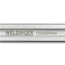 WELDINGER Schlosser-Schraubzwinge Ganzstahl 2K Griff...