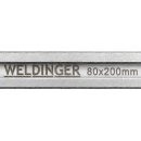 WELDINGER Schlosser-Schraubzwinge Ganzstahl  2K Griff...
