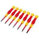 WELDINGER VDE-Präzisions-Schraubendreher 7-tlg. PH Torx in Box