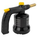 WELDINGER Profi - Kartuschen Lötlampe mit Piezozündung Überkopfbetrieb möglich + 5 Kartuschen