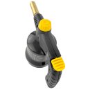 WELDINGER Profi - Kartuschen Lötlampe mit Piezozündung Überkopfbetrieb möglich + 5 Kartuschen