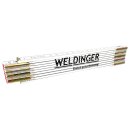 5er-Pack WELDINGER 2 m-Maßstab Zollstock...
