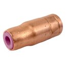 WELDINGER Edelstahl Fülldraht 0,8 mm 1 kg V2A Gasdüse, 5x Stromdüsen MB15