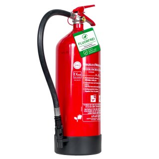 AB-Schaumfeuerlöscher 6L fluorfrei 6LE Dauerdruck 21A 144B Aluminium (FS6-LH XF)