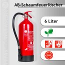 AB-Schaumfeuerlöscher 6L fluorfrei 6LE Dauerdruck...