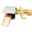 WELDINGER Dachrinnenlötkolben profi Set 3 m Schlauch Adapter 7/16"-Kartusche