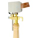 WELDINGER Dachrinnenlötkolben profi Set 3 m Schlauch Adapter 7/16"-Kartusche