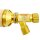 WELDINGER Dachrinnenlötkolben profi Set 3 m Schlauch Adapter 7/16"-Kartusche