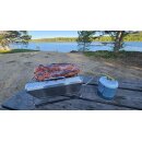 Caravanset BBQ 42 BBQ for two kleinster Koffergasgrill für unterwegs von GARDINGER mit Anschluss für 30Mbar Gassteckdose und 3m Schlauch