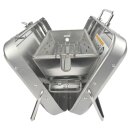 Caravanset BBQ 42 BBQ for two kleinster Koffergasgrill für unterwegs von GARDINGER mit Anschluss für 30Mbar Gassteckdose und 3m Schlauch