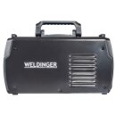 WELDINGER EW 2002 puls dig pro MMA-Schweißinverter Puls Lift-WIG mit Kupfer-Schweißkabeln