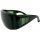 WELDINGER Schweisserbrille Panorama grün DIN5 - für Brillenträger!