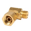Winkelstück 1/4" links AG/IG