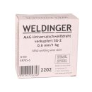 SG2 MAG- 0,6 mm 1 kg Universalschweißdraht verkupfert WELDINGER