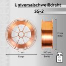 SG2 MAG-1,0 mm 15 kg Universalschweißdraht verkupfert