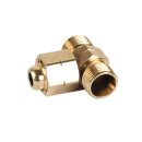 T-Anschlußstück T-Stück 1x 3/8" links i 2x 3/8"links a