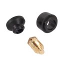 Adapter mit Dorn T25 9 mm und T50 13 mm innen Buchse