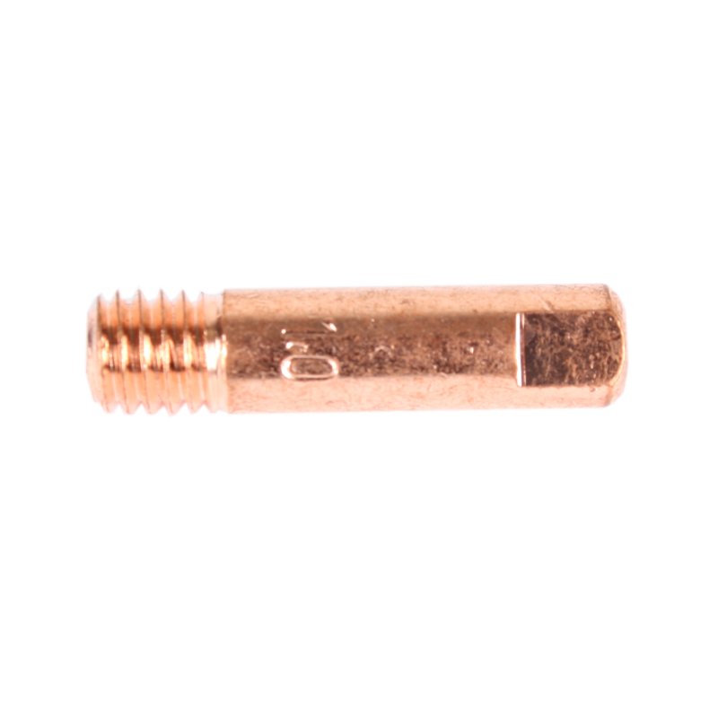 MAG Schweißgerät M6 x 25 mm 10 Stück 1,0 mm Stromdüsen Kontaktröhrchen für MIG 