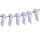 GARDINGER 6er-Set Klemmhaken/Laufhakenstopper für Sonnensegel (2 mm Seil)