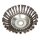 Metalldraht- Unkrautbürste für Motorsense 200 mm ZB=25,4 mm GARDINGER
